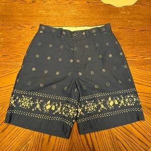 POLO sz 33 Mens shorts w/ flower pattern